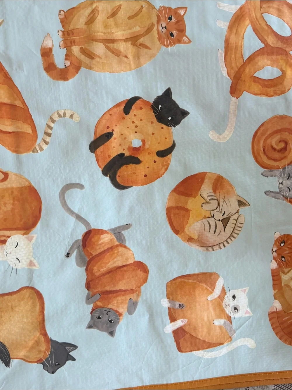 Cat fall themed Reusable bags